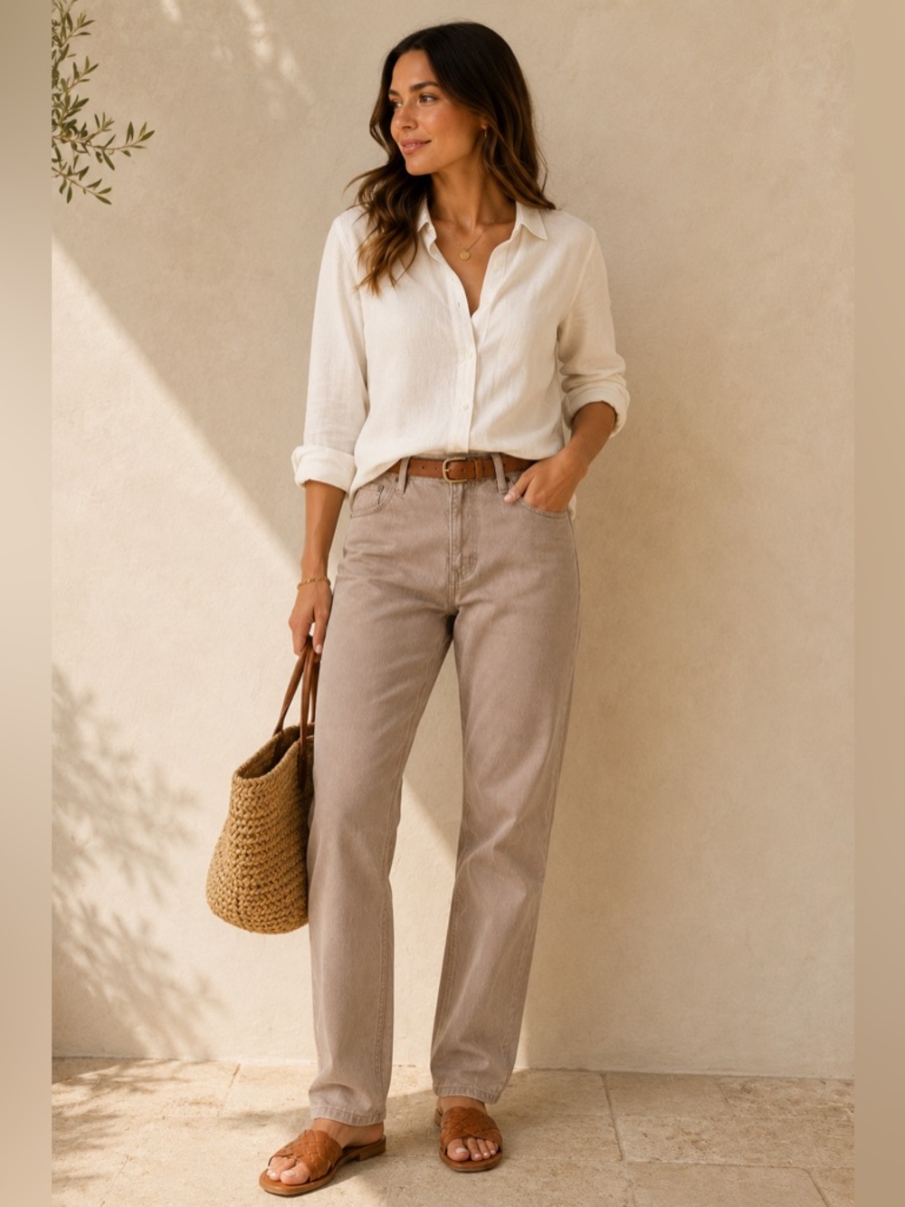 ÉTICA Canyon Sand Organic Cotton Jeans 29 NWT Straight Leg Premium Denim